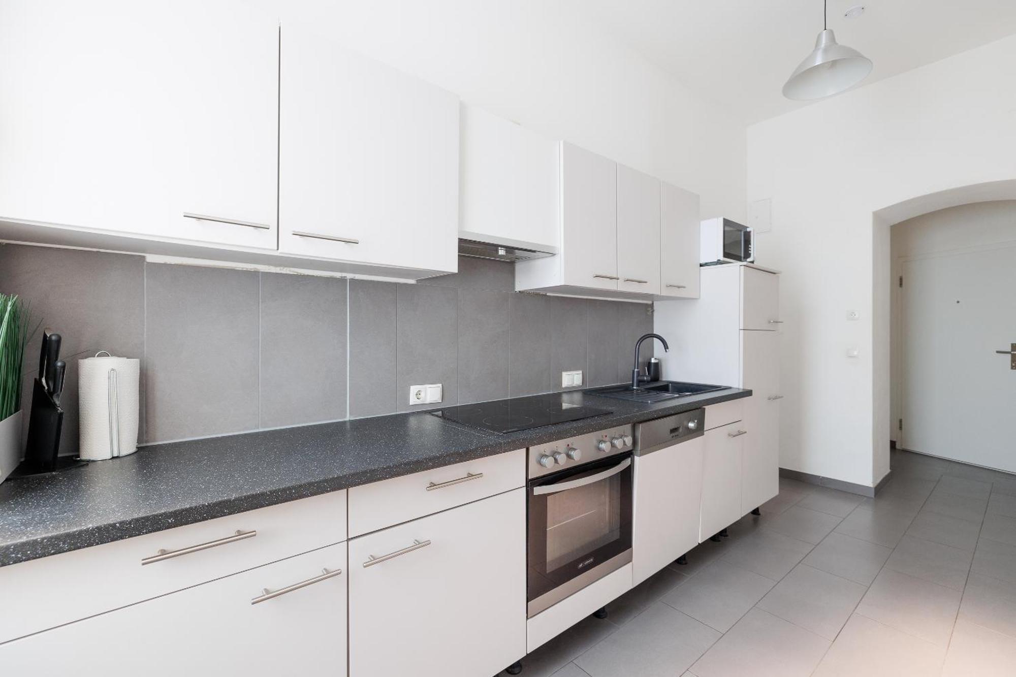 Modern City Apartment In فيينا المظهر الخارجي الصورة